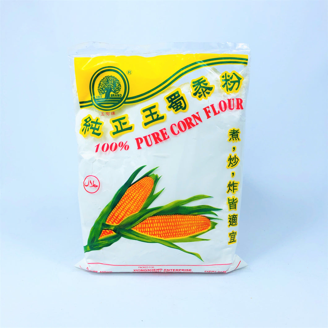 Tree Brand 100% Pure Corn Flour, 400g