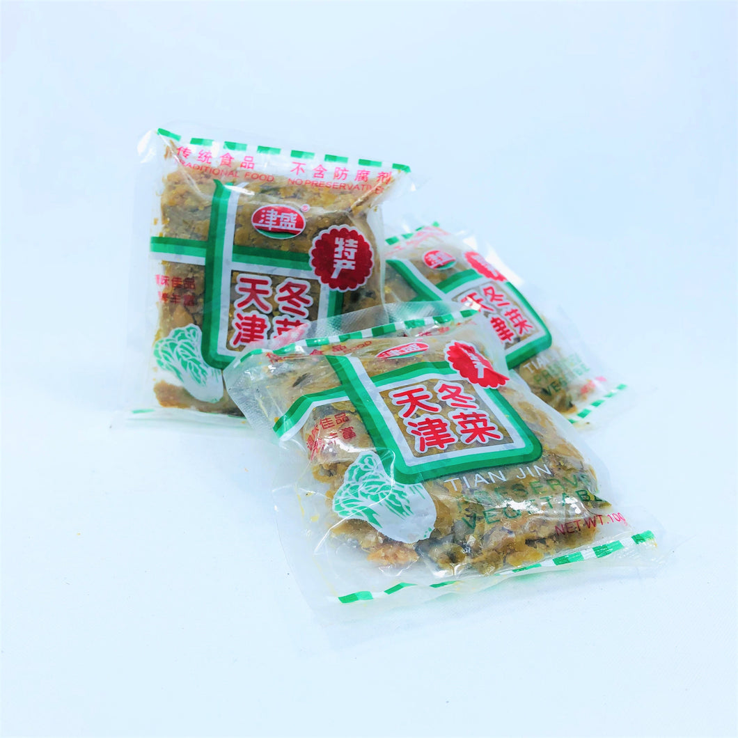 Greatwall Brand Tianjin Preserved Vegetable (a.k.a Dong Cai) - S, 100g
