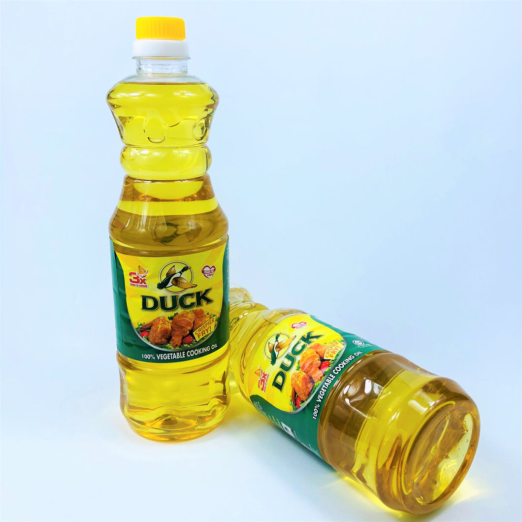 Duck 100% Vegetable Cooking Oil, 1L