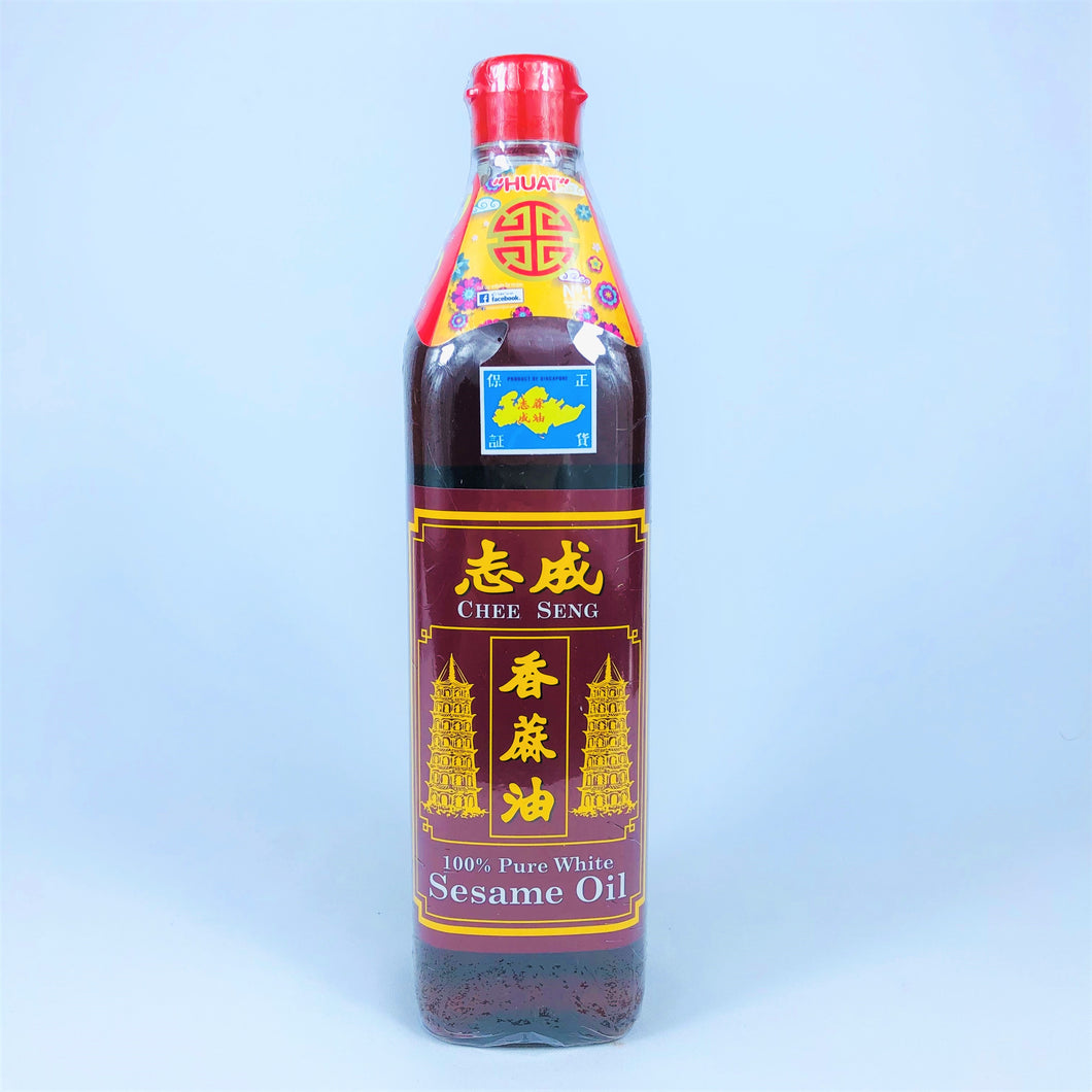 Chee Seng 100% Pure White Sesame Oil, 750ml